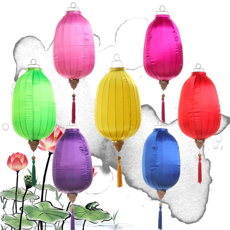 Праздничный фонарь товары для празднивечерние Шелковый китайский лампочки
