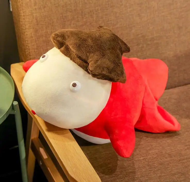 Cute Plush Toy Cartoon Ponyo on the Cliff 40cm Doll Soft Stuffed Toys Cushion Birthday Christmas Gift #1937 | Игрушки и хобби