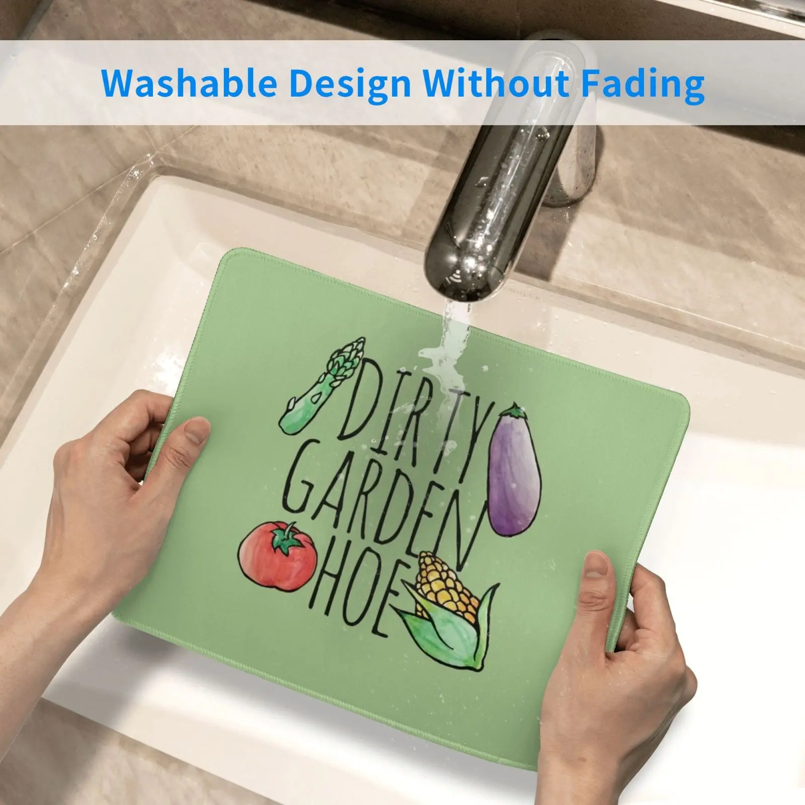 

Dirty Garden Hoe Gardening Mouse Pad DIY Print Cushion Dirty Garden Hoe Garden Gardener Gardens Veggie Funny