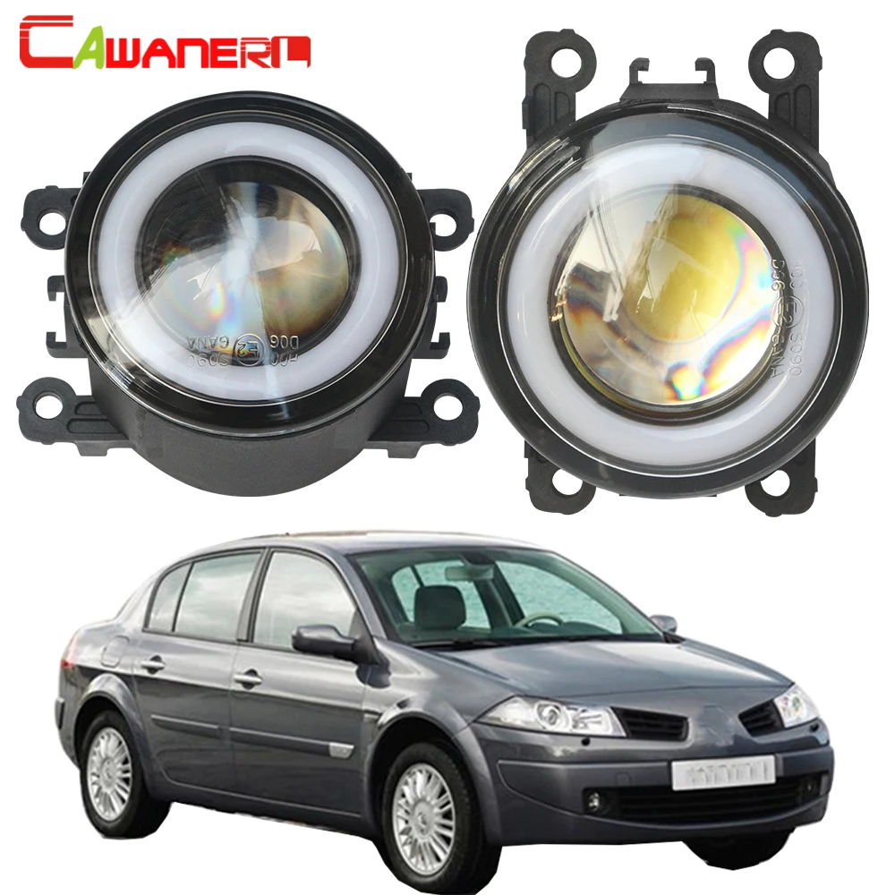 Cawanerl для Renault Megane II III 2002 2015 автомобиля H11 светодиодный противотуманная фара COB