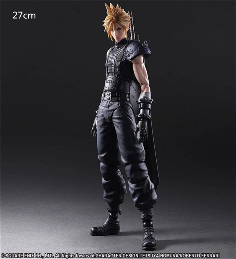 Final Game Fantasy Play Arts KAI, экшн-фигурка Sephiroth Cloud Strife Noctis Lucis Cindy Aurum Squall Leonhart Фигурки Игрушка Кукла