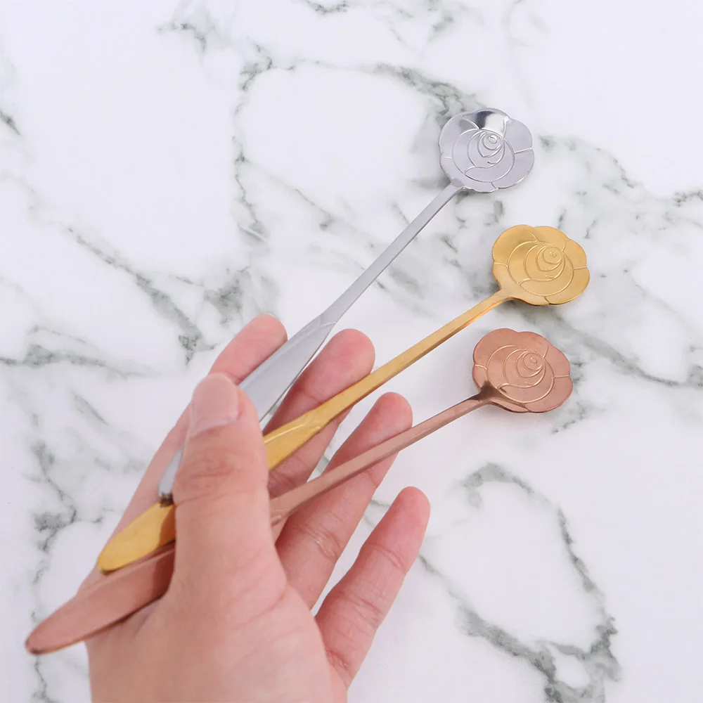 1 шт. ложка из нержавеющей стали с длинной ручкой | Дом и сад