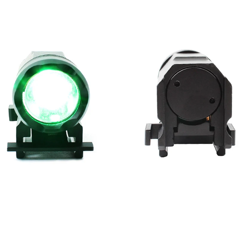 Мини X108 винтовка фонарик тактический фонарь зеленый свет военный страйкбол