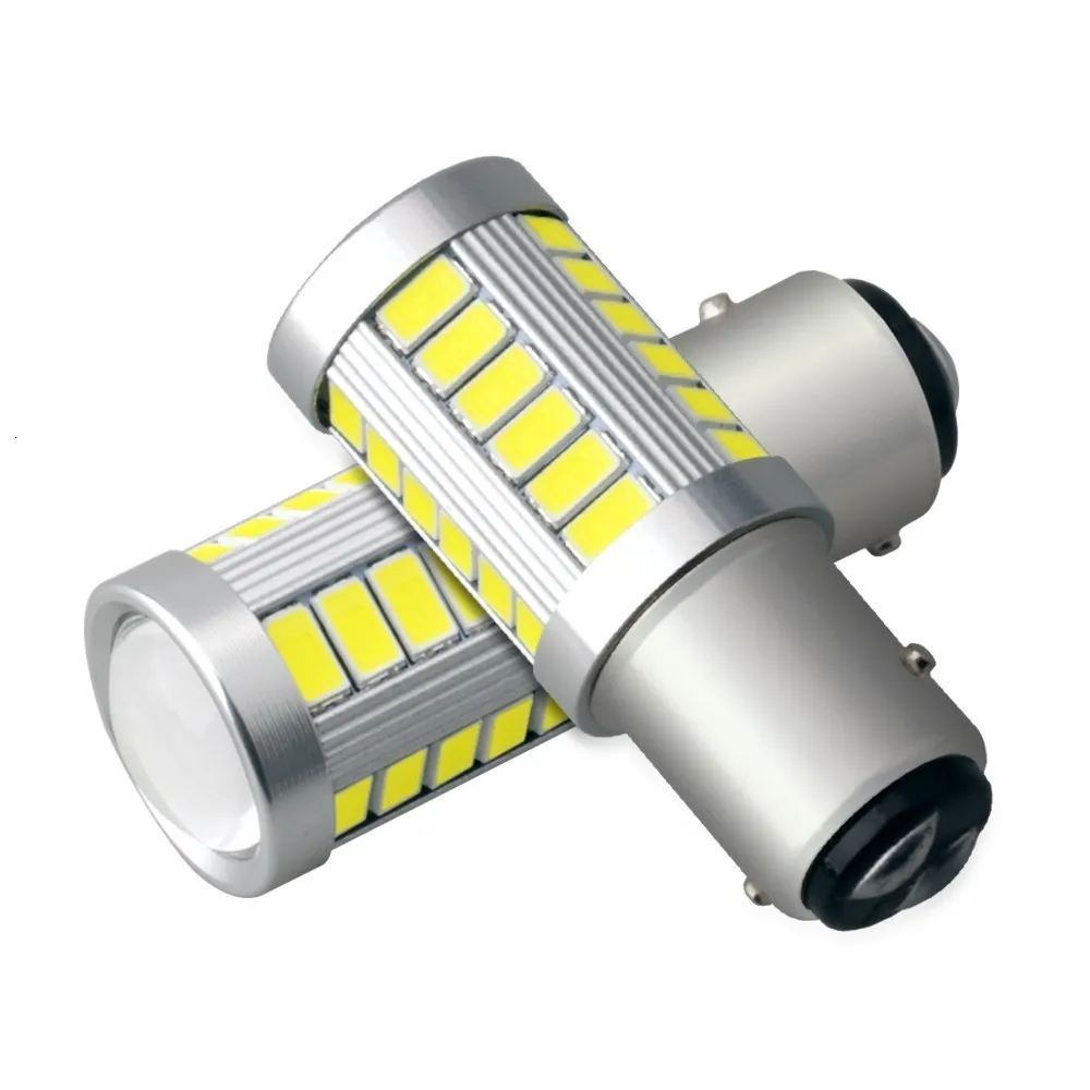 1 шт. Универсальный 1157 BAY15D 1156 Ba15s 33SMD супер яркий светодиодный стоп-сигнальный светильник 12 В