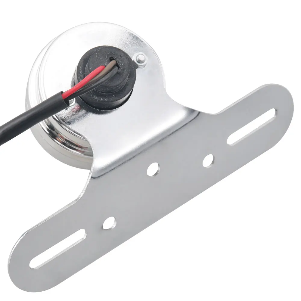 Красные линзы мотоциклетный держатель номерного знака светодиодный задний