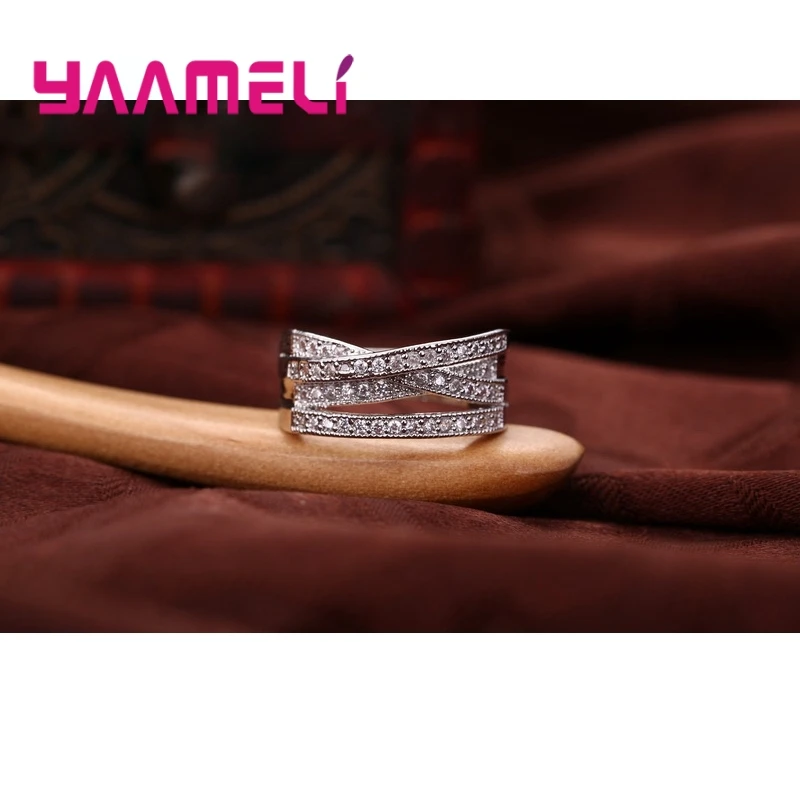 Модные женские и мужские кольца ювелирные изделия из стерлингового серебра 925