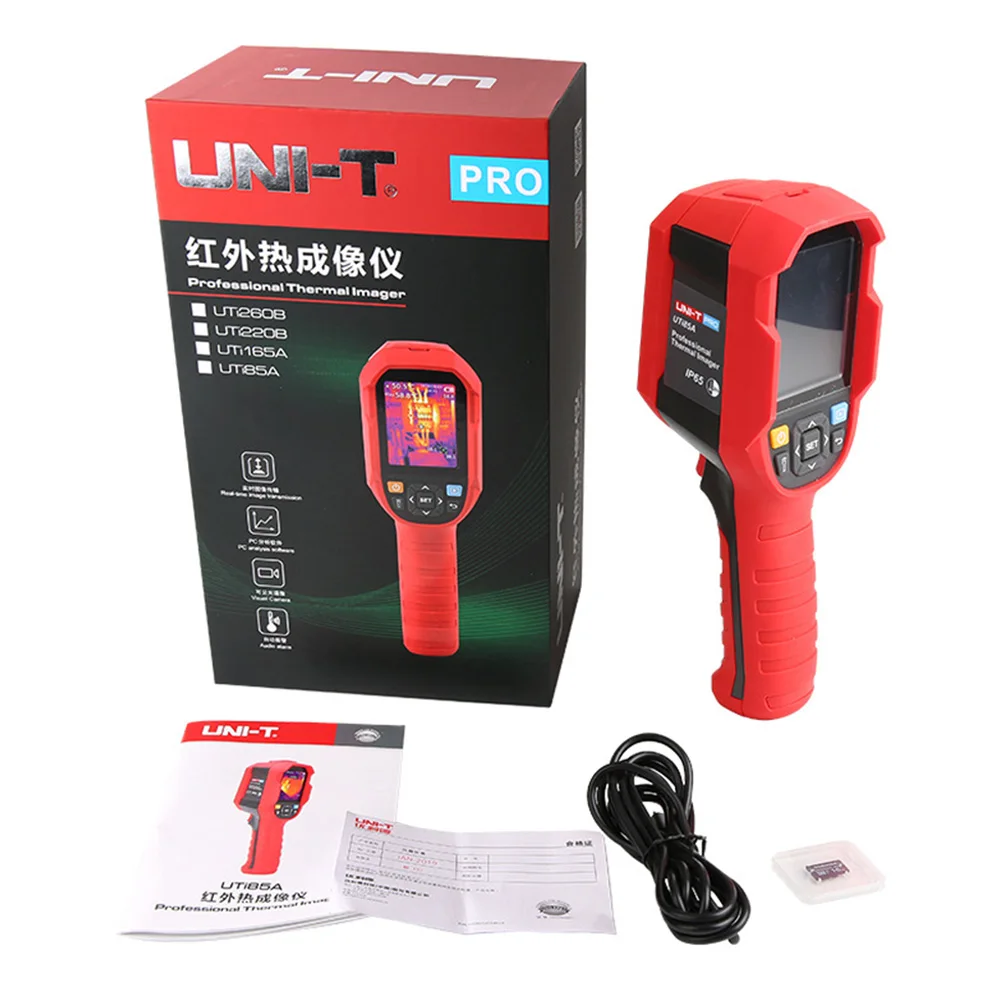 

UNI-T UTi260B Infrared Thermal Imager -15℃~550℃ BMP Temperature Real Time Imaging Transmission Thermal Imager Imaging HD Camera