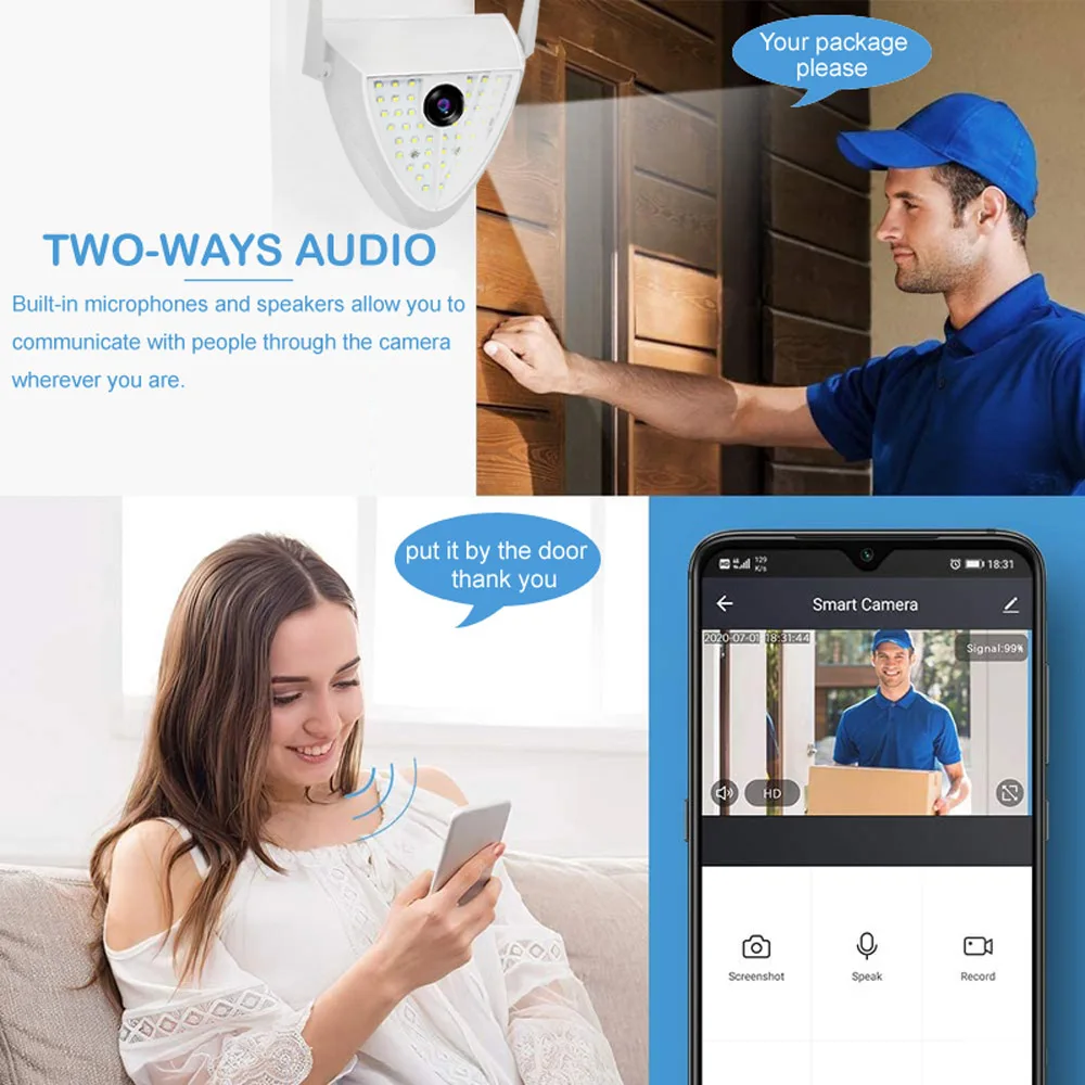 hd 1080p outdoor ip camera indoor wifi cam cctv monitor home yard office motion detection surveillance security video kamera free global shipping