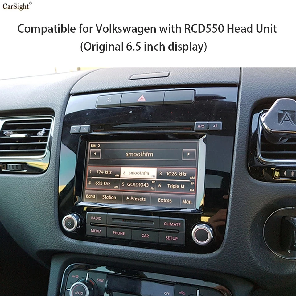 

For Volkswagen Touareg RCD550 2010-2017 Wireless Apple Carplay Android Auto Car Play Kit Aftermarket Retrofit Box Accessories
