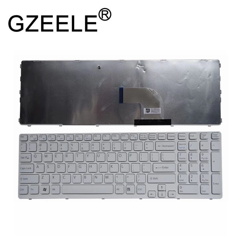 Клавиатура черная для ноутбука SONY VAIO SVE 15 series SVE15111 SVE1511 SVE15 SVE15113 версия США |