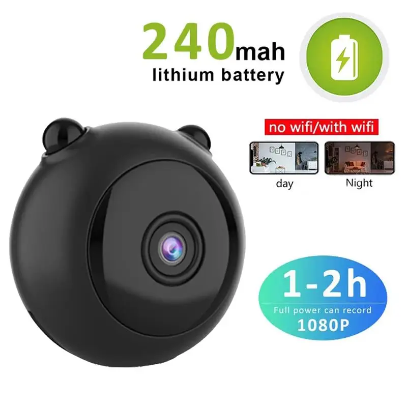 

A12 1080P Camera Indoor Micro Camcorder Voice Video Recorder Beveiliging Hd Draadloze Wifi Mini Ip Camera