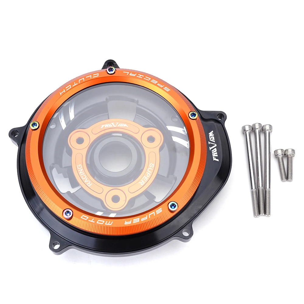 

Для мотоцикла KTM 1290 Super Duke R GT 2014-2023 1050 1090 1190 Adventure R/S/T Прозрачная крышка сцепления двигателя Pretector