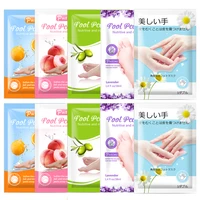 10pair feet peeling mask for legs remover dead skin feet care pedicure socks foot patches moisturizing hand mask paraffin gloves