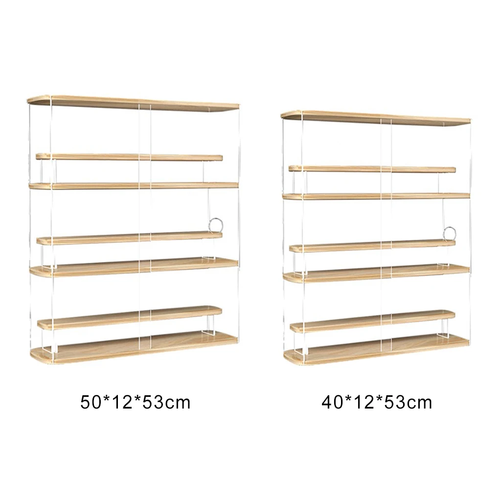 Acrylic Display Case Stand Organizer Protection Show Case Home Storage Figures