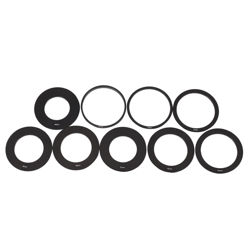 

24pcs ND + Graduated Filters + 9pcs Adapter Ring, Lens Hood Filter Holder for cokin p series