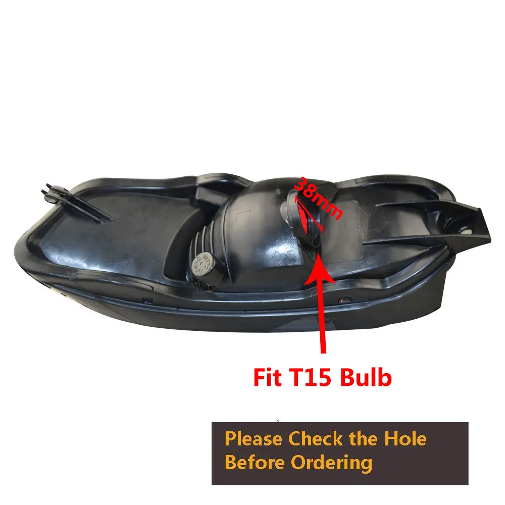 FLYPIG LH + RH задняя сторона для Lexus RX300 RX330 RX350 2003 2008 красный объектив бампер