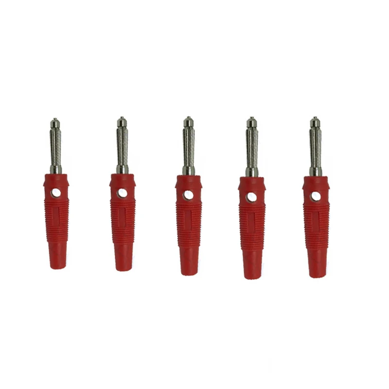 10 шт. 4 мм разъем типа &quotбанан&quot прочный мужской Бесконтактный винт