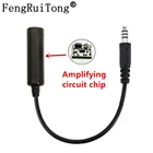 Кабель-адаптер Peltor to NATO адаптер для проводки для военных наушников, с динамической схемой усиления