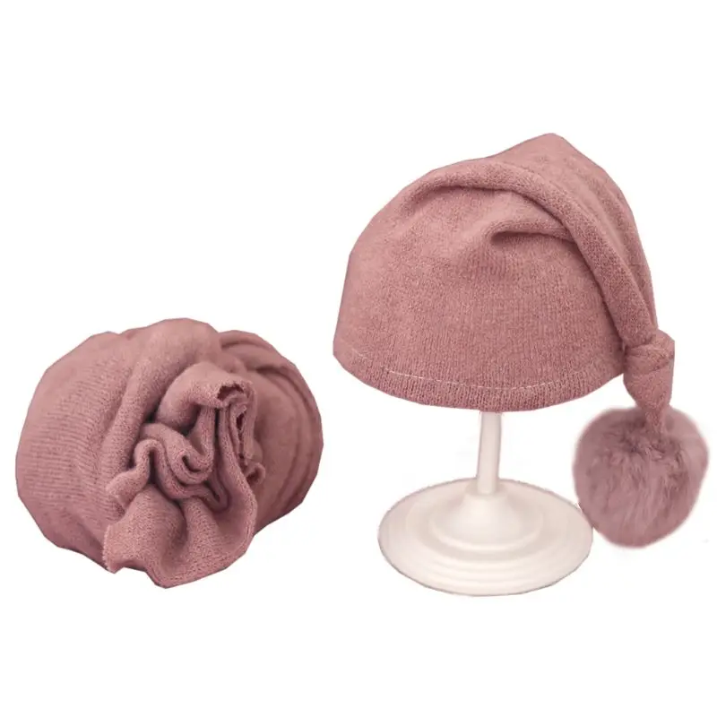 

Newborn Photography Props Wraps Hats Set Fotografia Accessories Baby Photo Props New Dropship