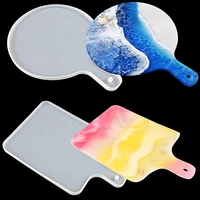 epoxy resin molds silicone tray resin board mold for epoxy casting making faux agate serving board ocean wave serving
