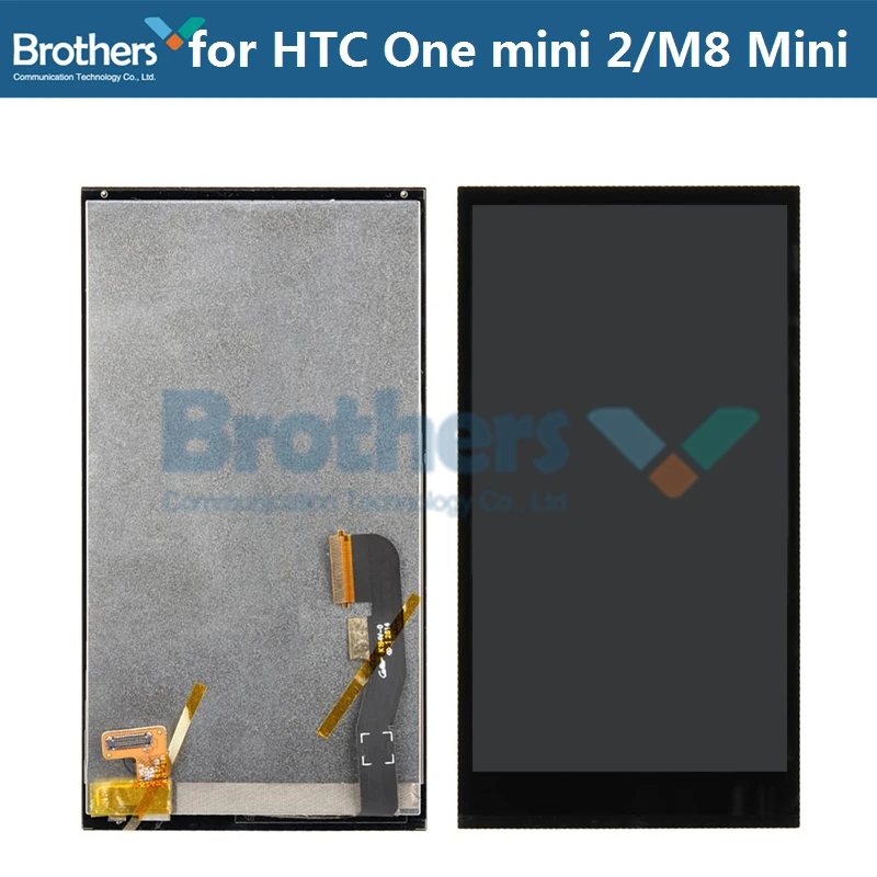 ЖК-дисплей для htc One Mini 2/M8 Mini ЖК-экран для htc M8 Mini сенсорный экран дигитайзер экран в сборе с рамкой Замена телефона