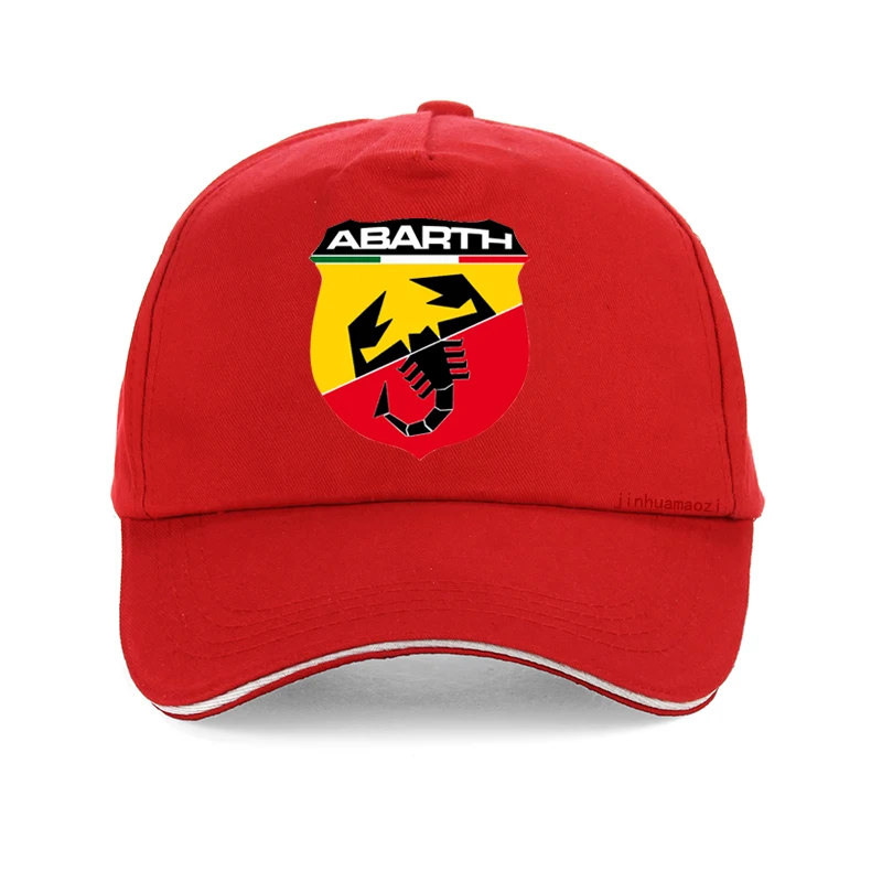 Бейсболка Abarth scorpion мужская с логотипом скорпиона модная брендовая 100% хлопковая