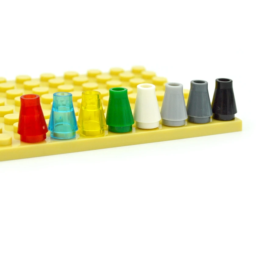 

Leduo 59900 Cone 1x1 Top Groove Brick Technical Changeover Catch For Building Blocks Parts DIY Educational Creative Toys