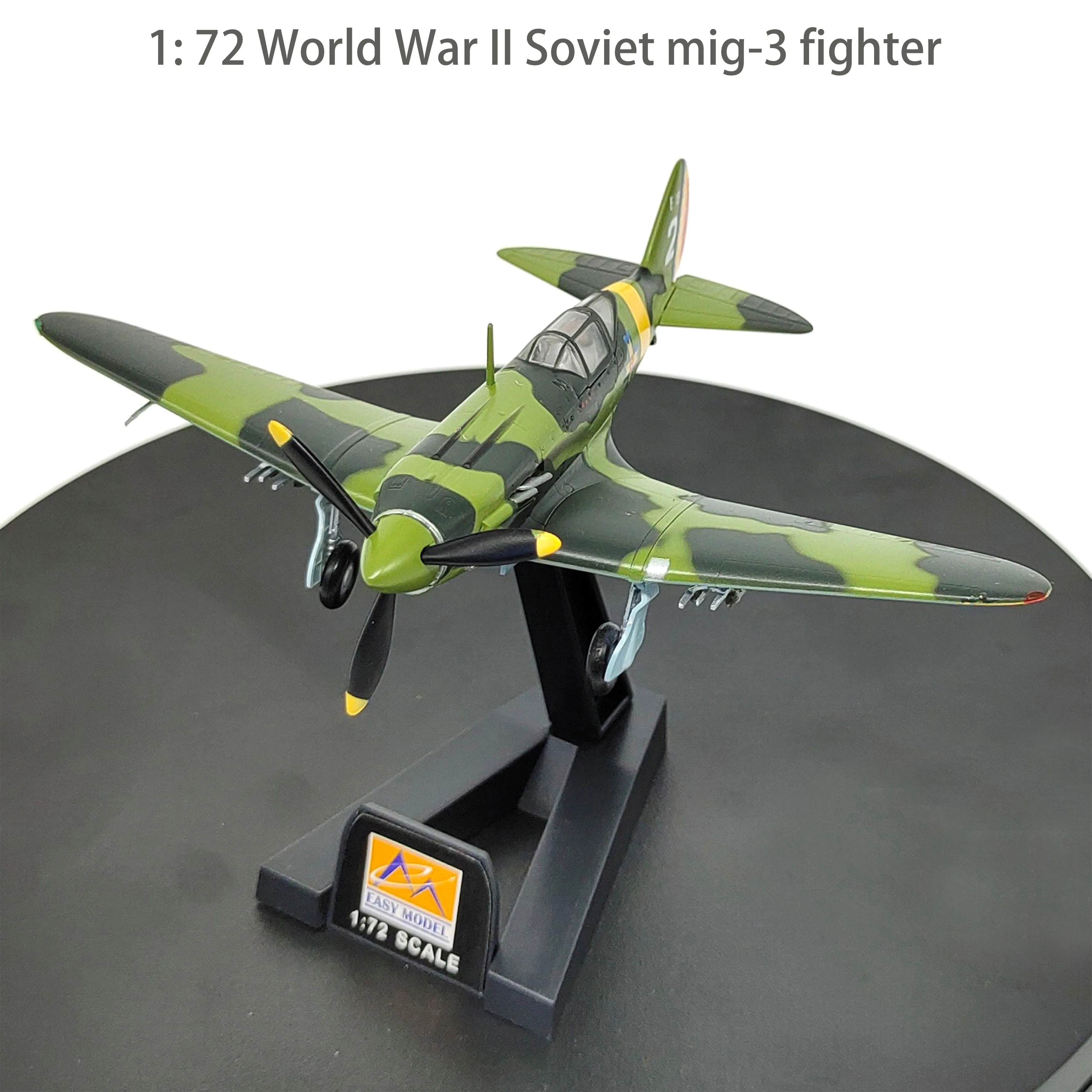 

1: 72 World War II Soviet mig-3 fighter Romanian Air Force Finished product model 37222