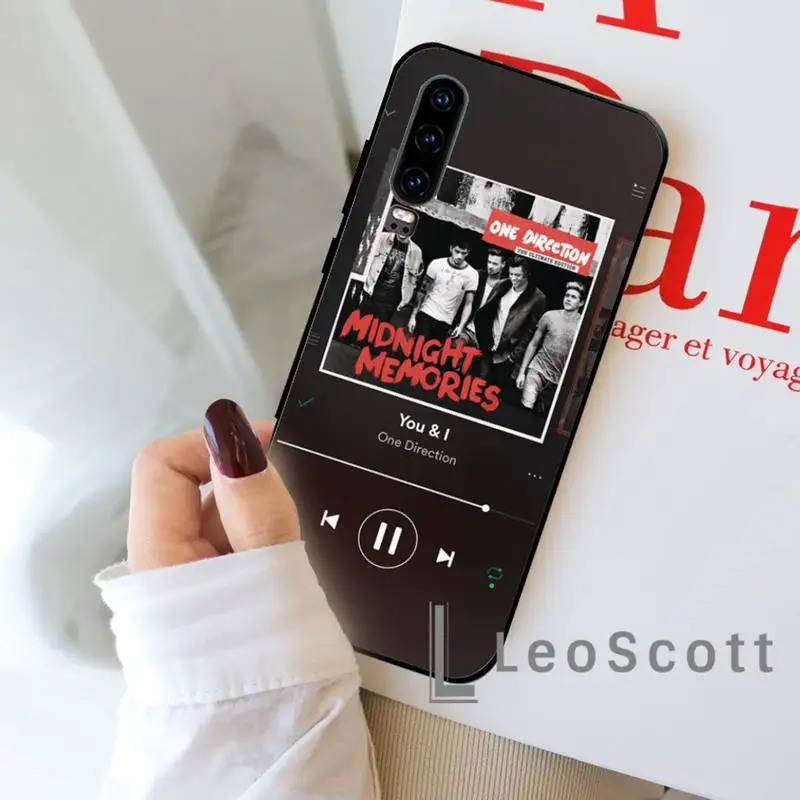 

One direction Album song Phone Case For Huawei honor Mate P 9 10 20 30 40 Pro 10i 7 8 a x Lite nova 5t