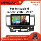 Автомагнитола 2 din, мультимедийный видеоплеер с GPS-навигацией, Wi-Fi, 4G Net, для Mitsubishi Lancer 10 CY, 2007 - 2017