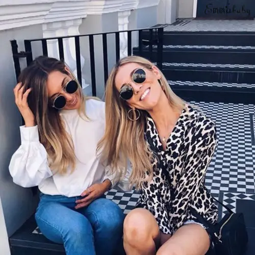 

New Arrival Fashion Women Printed Long Sleeve Blouse Sexy Deep V-neck Button-up Shirt, Loose Fit Tops for Spring Fall
