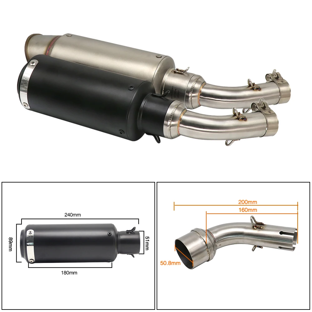 Выхлопная система Alconstar для мотоцикла Yamaha YZF R25 R30 R3|Выхлопные трубы и системы| |