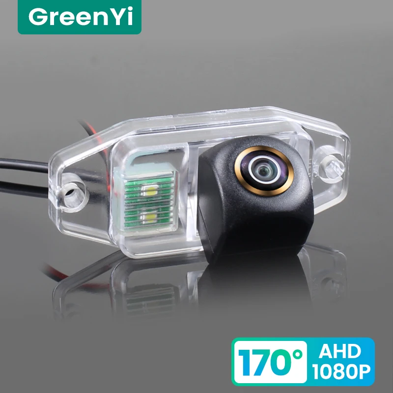 

GreenYi 170 ° HD 1080P автомобильная камера заднего вида для Toyota Prado 2011 ночного видения обратного заднего хода 4 Pin парковка автомобиля AHD