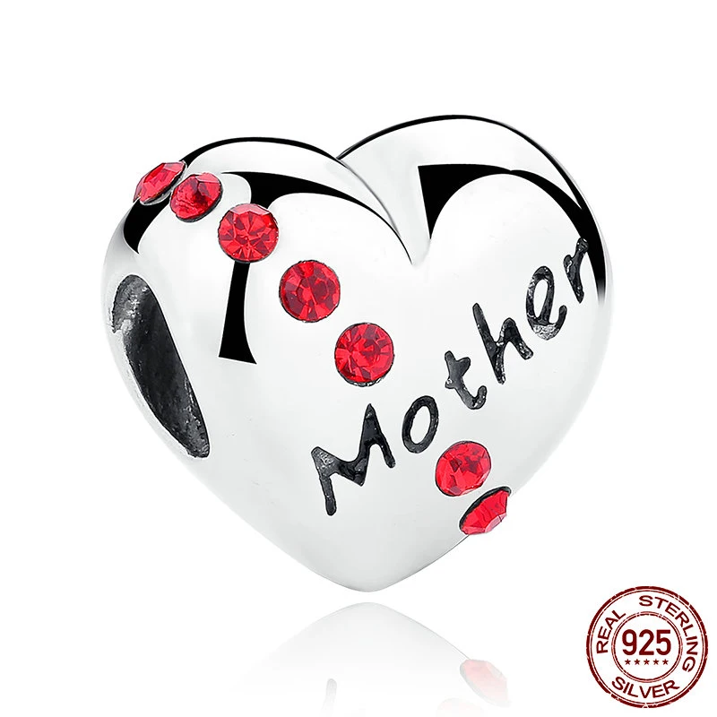 Шарм бусина из серебра 925 пробы для браслета с фианитом|charm beads|beads beadssilver charms beads |