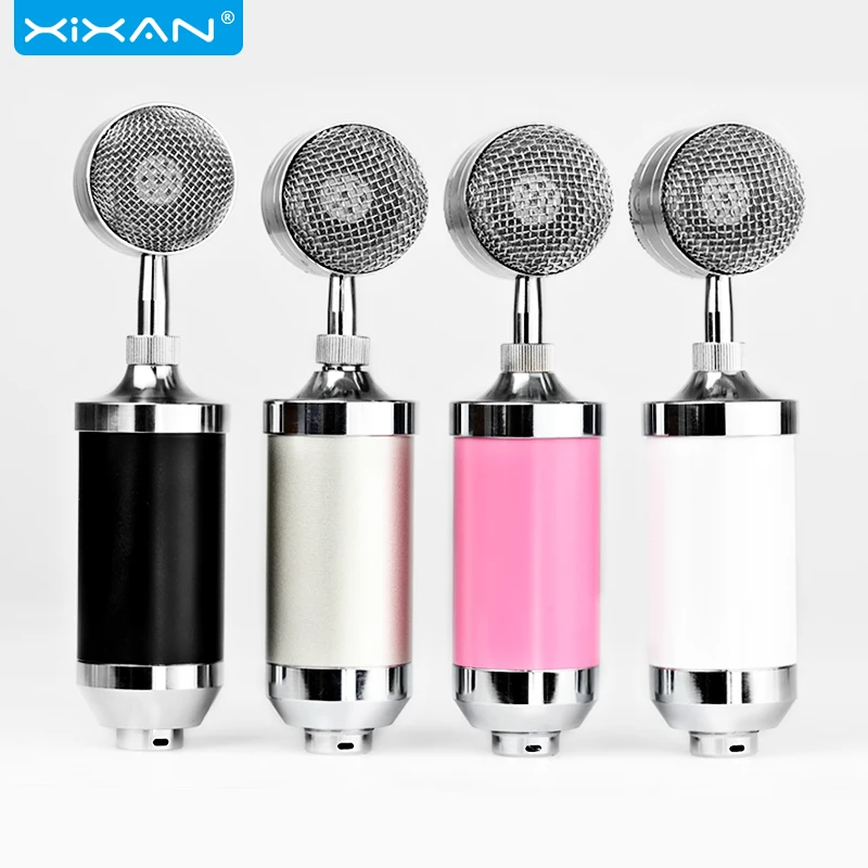 

Studio Microphone Capacitor Live Recording Class Dedicated Microphones Desktop Universal Anchor Singing Karaoke KTV Mic Speaker