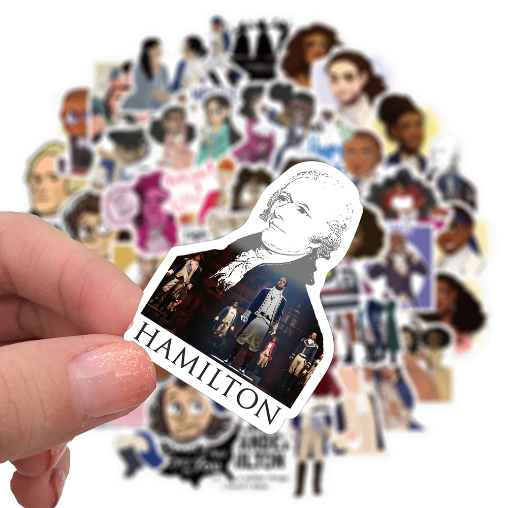 Наклейки музыкальные гамильтоновые сделай сам для скейтборда мотоцикла багажа