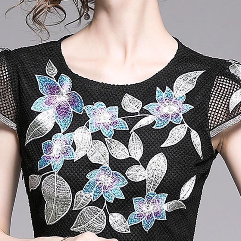 Женское платье 2019 кружевные сетчатые винтажные вечерние сексуальные а силуэта