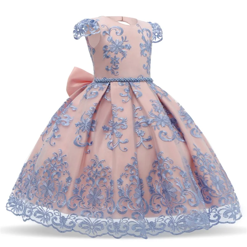 Рождественское платье с Санта-Клаусом для девочек кружевные Детские платья на