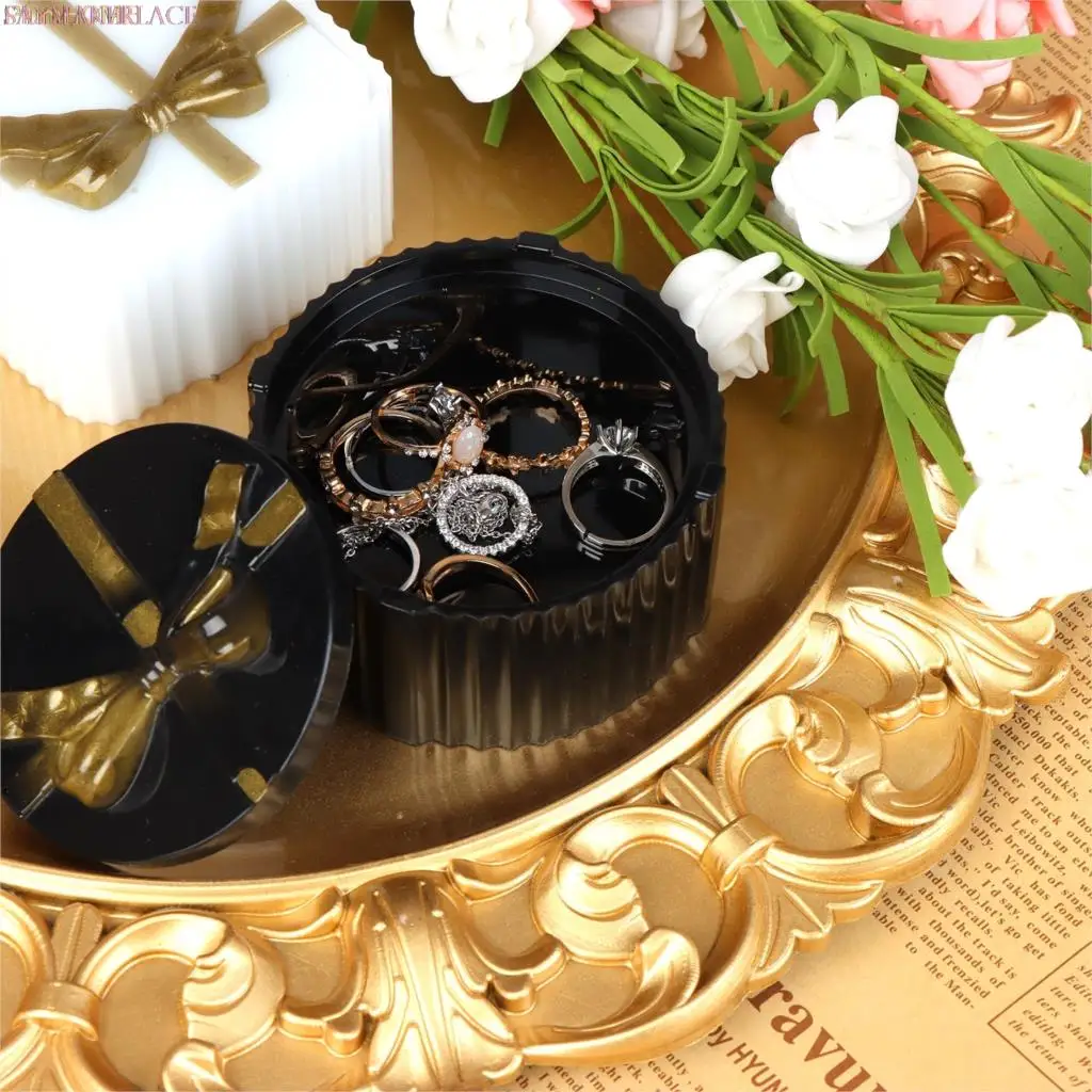 

4Pcs Gift Box Mold Silicone Casting Molds Storage Box Silicone Mold Love Gift Container Epoxy Resin Molds For Jewelry