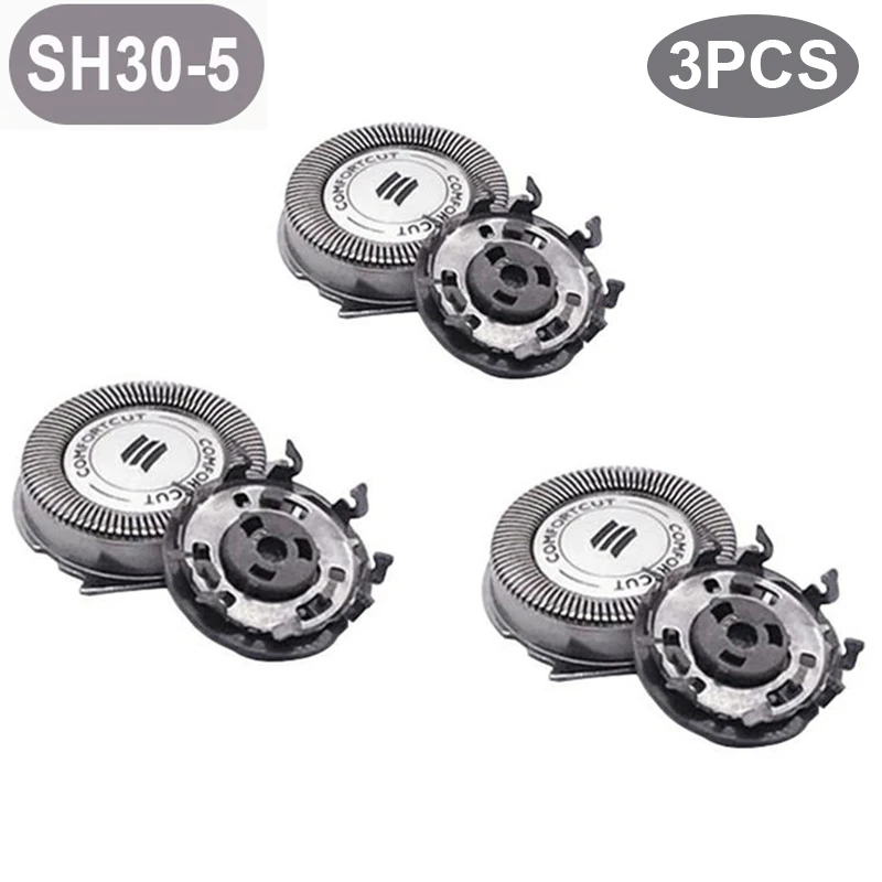3 шт. сменные головки для бритвы Philips SH30 SH50 S500 S510 S5110 S5400 S5560 S5380 S5000 S5077 S5015 | Красота и