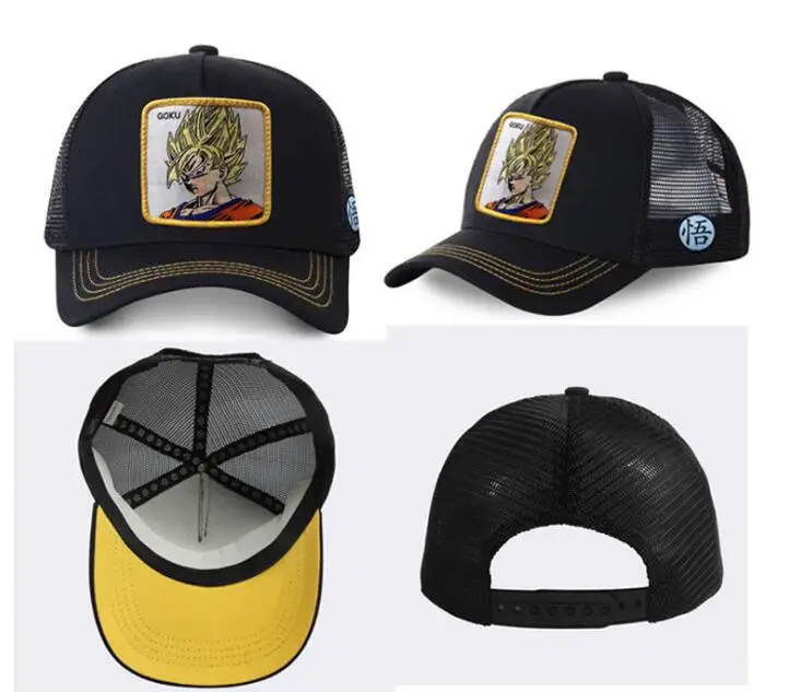 Бренд Аниме Бэтмен Snapback кепка хлопок бейсбольная кепка для мужчин и женщин хип хоп папа сетчатая шапка Дальнобойщик Кепка гоночная шляпа
