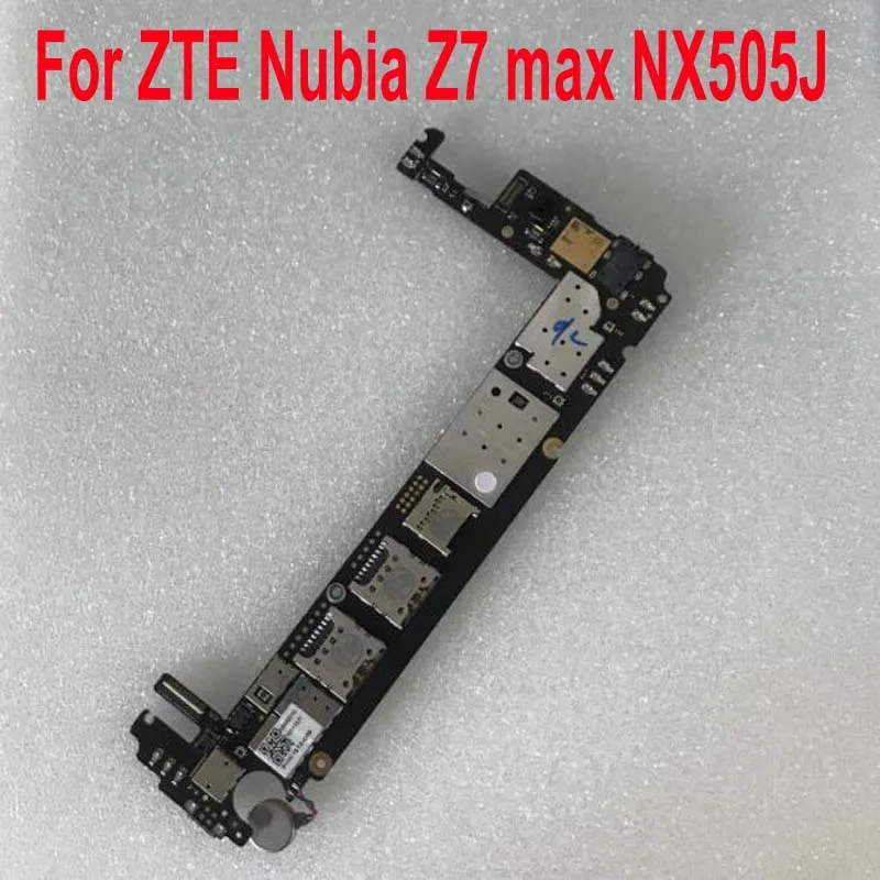 Оригинальная разблокированная б/у тестовая Рабочая плата Z7max Z7 max NX505j для ZTE Nubia mini