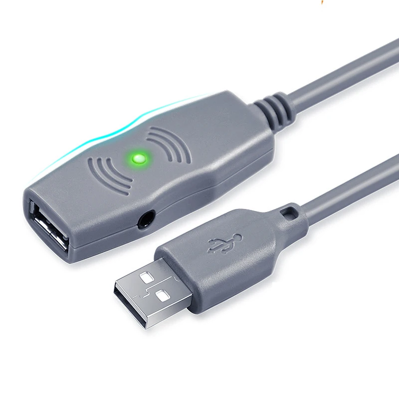 Кабель-удлинитель USB штырь-гнездо 2 0 со светодиодной подсветкой | Электроника