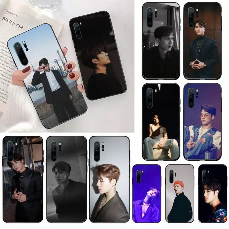 

Jackson Wang GTO7 Korean kpop Phone Case For Huawei honor Mate 10 20 30 40 i 9 8 pro x Lite P smart 2019 Y5 2018 nova 5t