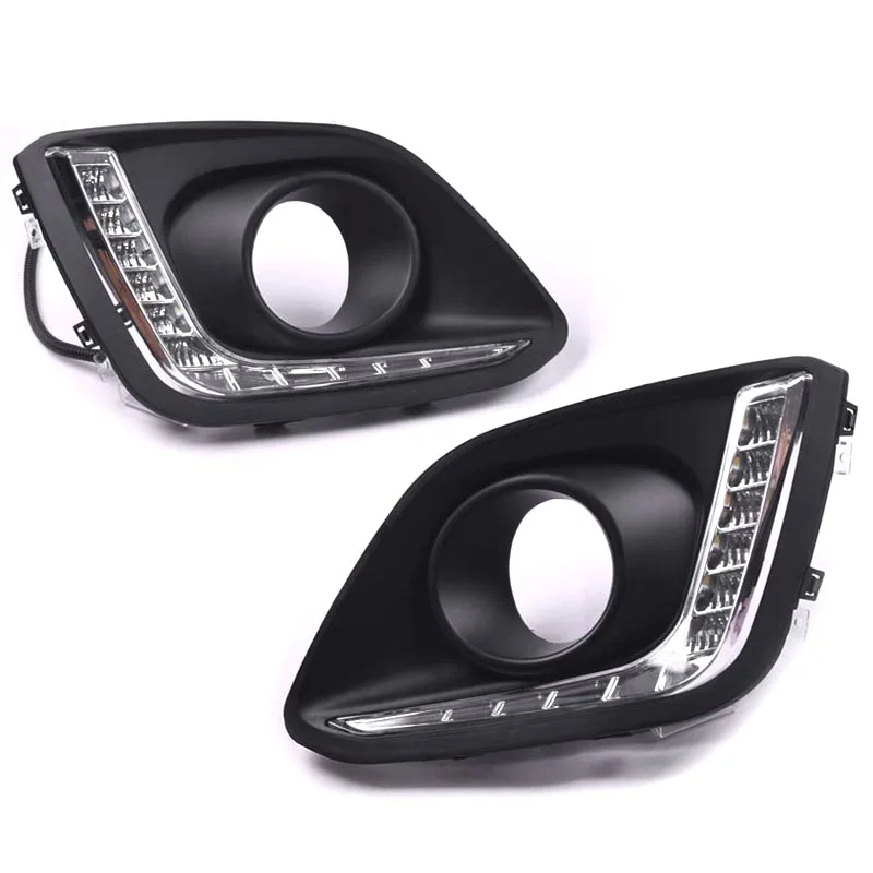 LED DRL Daytime Running Light Fog Lamp 12V Car Lights for Suzuki Swift 2014-2016 | Автомобили и мотоциклы