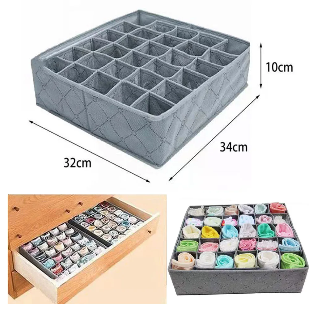 

Socks, dormitories, closets, separate underwear storage boxes, 30-square Bra storage bags, foldable drawer storage bags