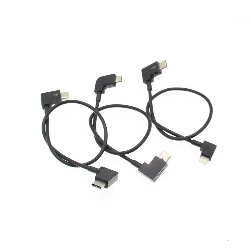 30 см Удлинительный кабель для передачи данных тип-c к тип-c/Micro-USB/для iPhone/для DJI OSMO