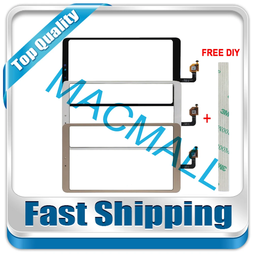 

Новинка для Xiaomi Mi Pad 4 MiPad4 Mipad 4 сменный сенсорный экран дигитайзер черный белый золотой 8 дюймов