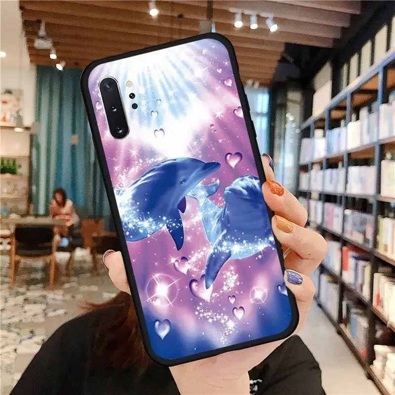 

Ocean Whale Shark Swimming Phone Case For Samsung A50 A51 A71 A20E A20S S10 S20 S21 S30 Plus ultra 5G M11 funda cover