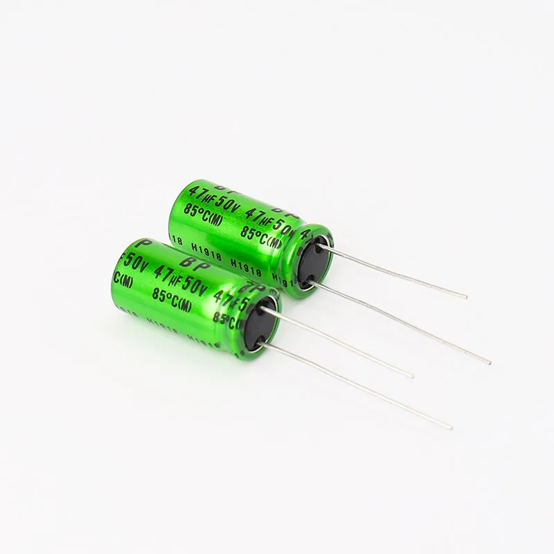 Nichicon MUSE BP 47 мкФ 50V 10x20mm медные ножки аудио неполярный конденсатор фильтра связи 6
